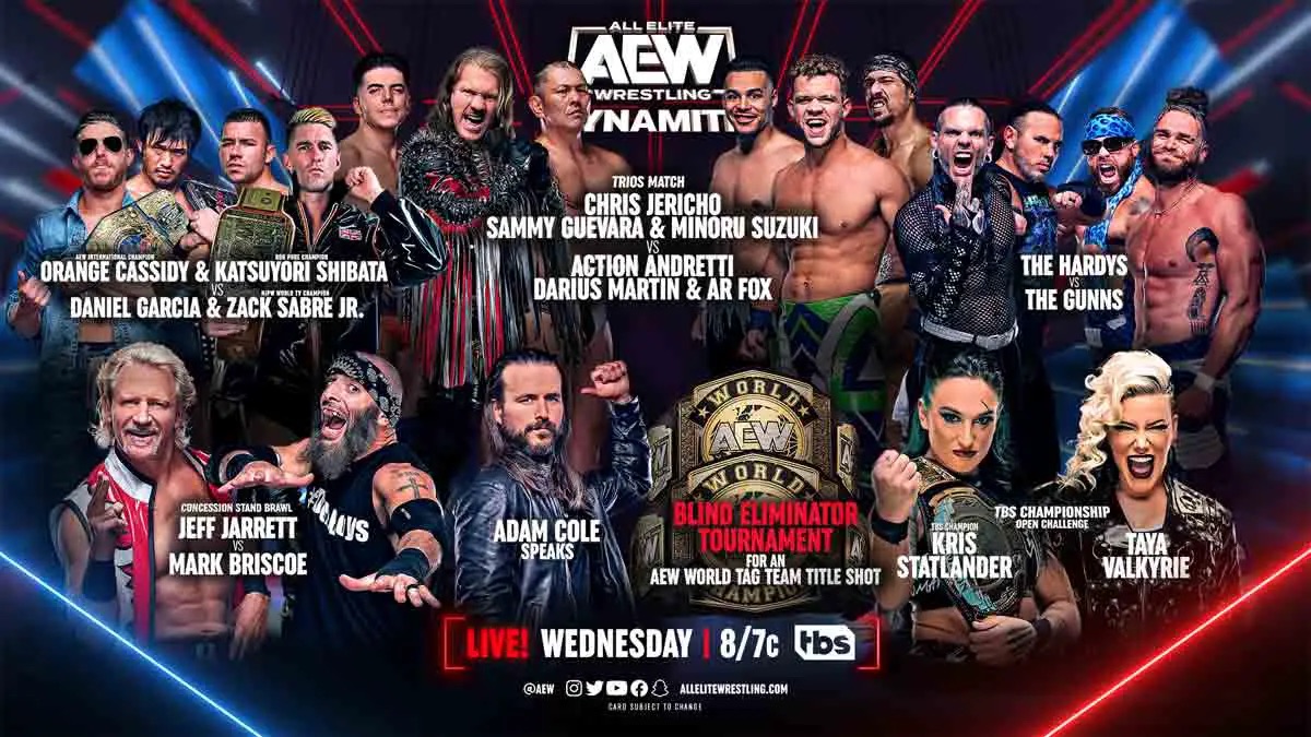 AEW Dynamite preview, full card: June 21, 2023