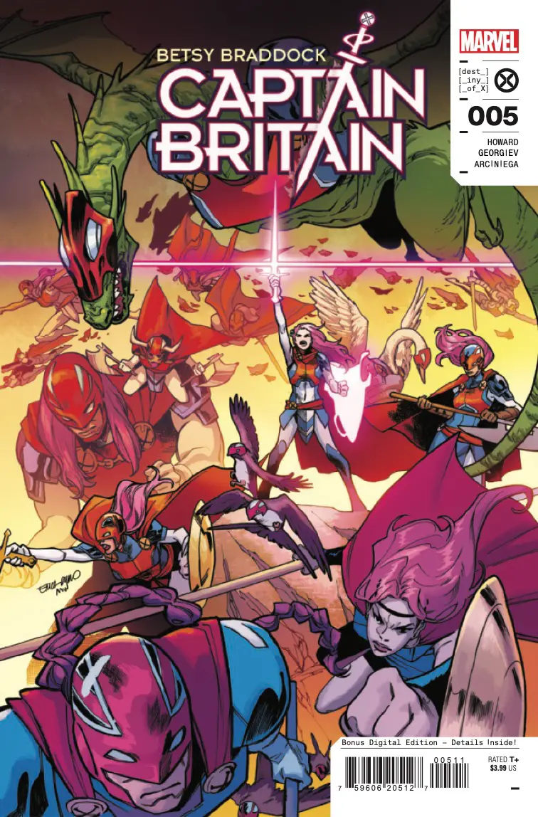 Marvel Preview: Betsy Braddock: Captain Britain #5