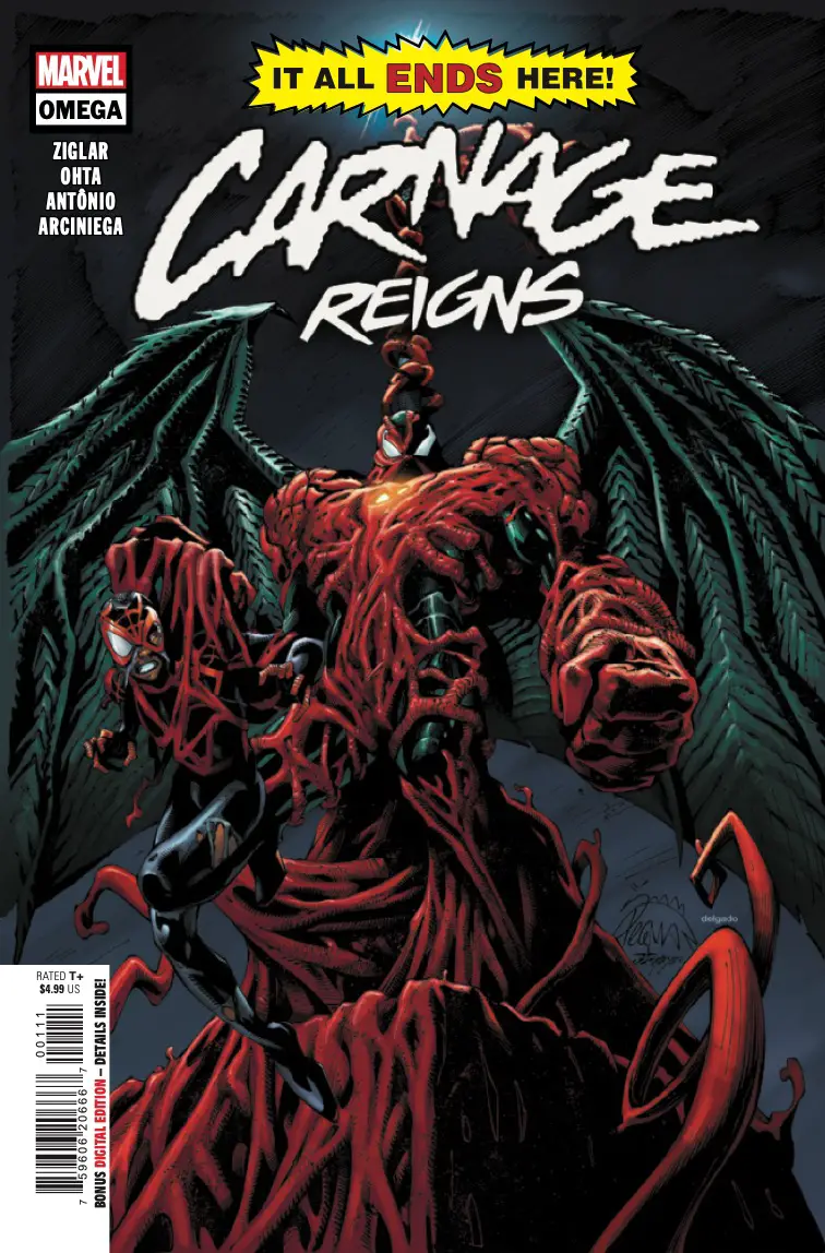 Marvel Preview: Carnage Reigns: Omega #1