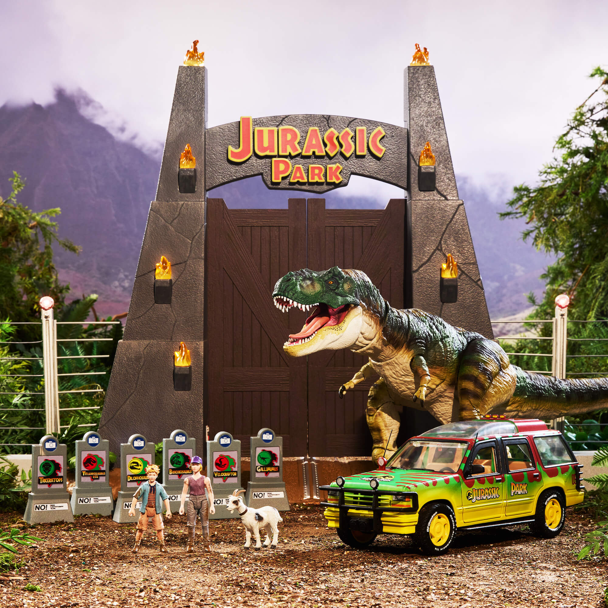 Mattel Creations 'Jurassic World: The Gates' crowdfund goes live