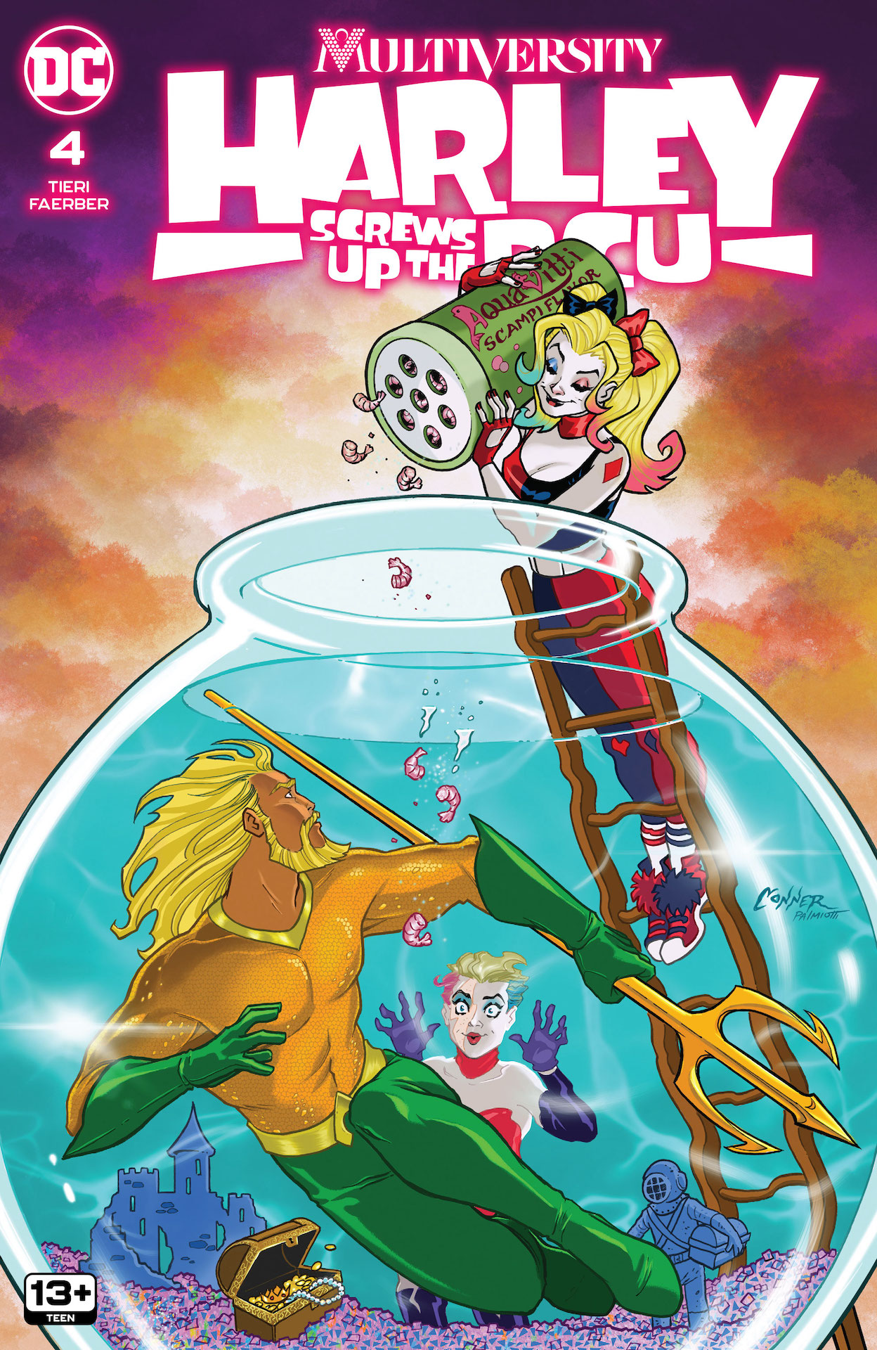 DC Preview: Multiversity: Harley Screws Up the DCU #4