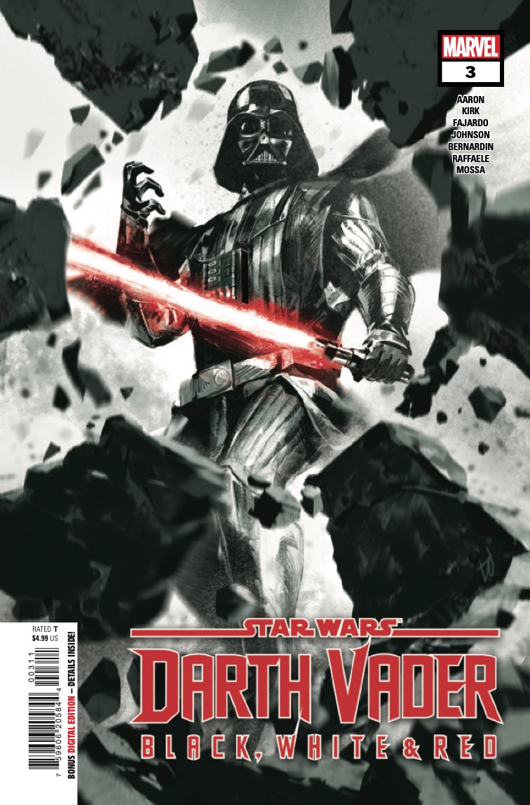 Marvel Preview: Star Wars: Darth Vader - Black, White & Red #3