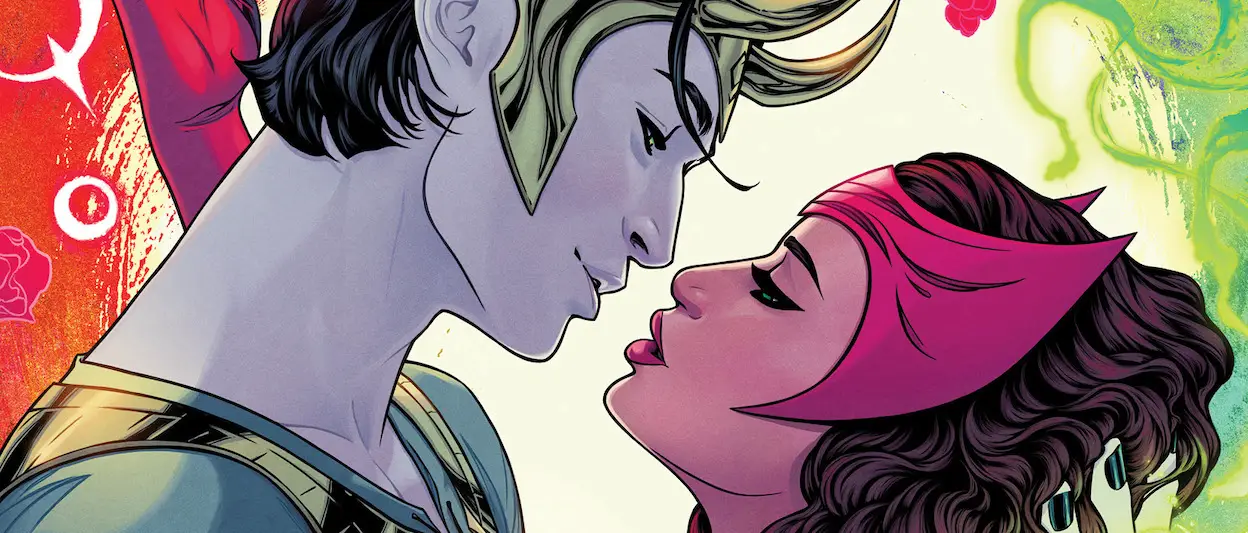 New teaser pits Loki vs. Scarlet Witch in 'Scarlet Witch' #8