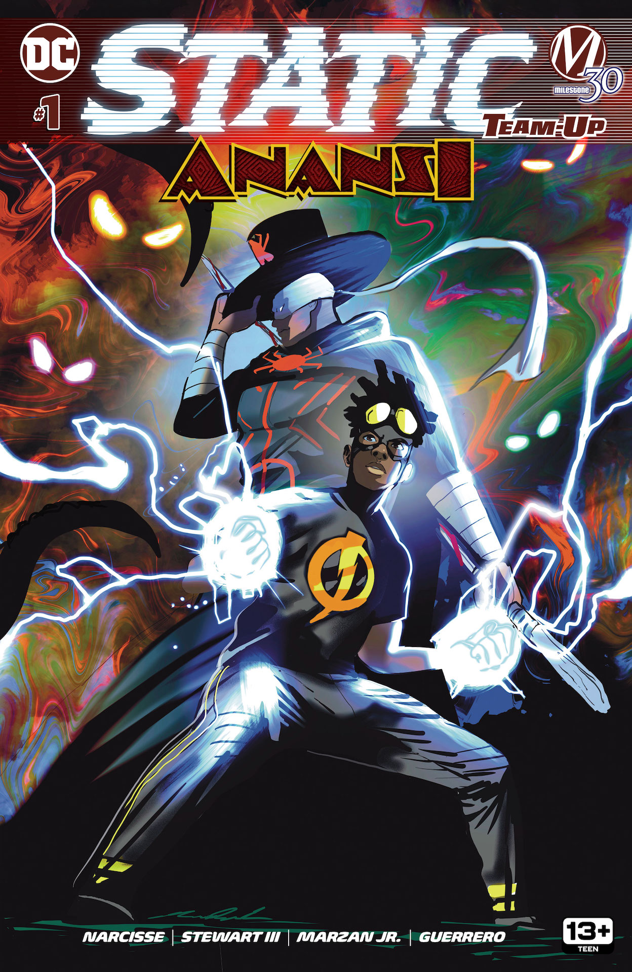 DC Preview: Static Team-Up: Anansi #1