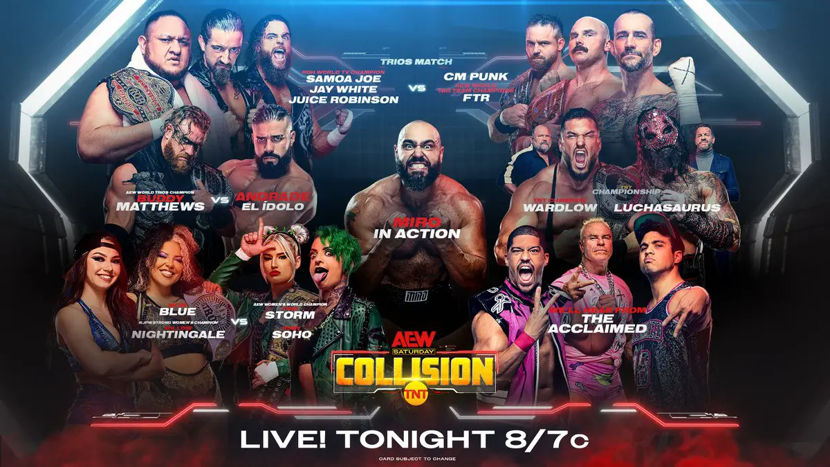 AEW Collision preview, full card: June 17, 2023