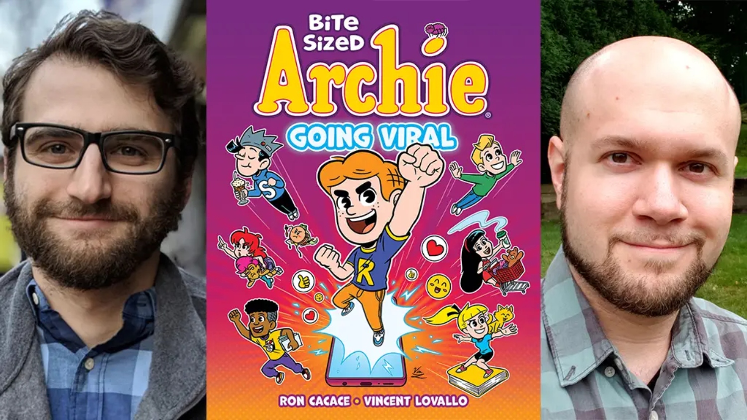 Ron Cacace and Vincent Lovallo talk history and hijinks in 'Bite Sized Archie: Going Viral'