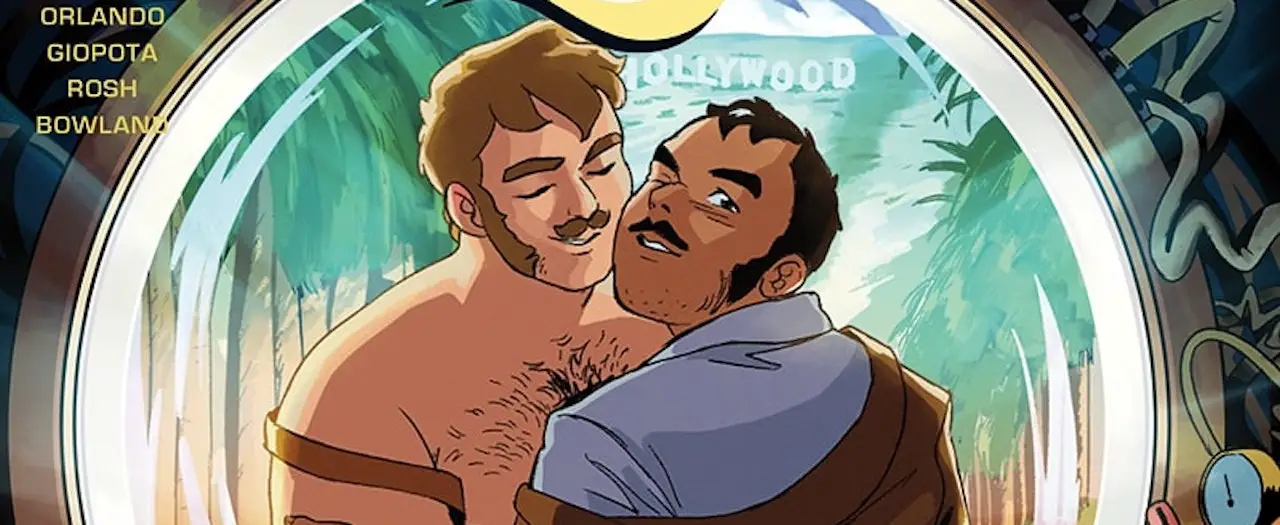 Gay sci-fi Vault Comics title 'Sainted Love' lands on Kickstarter today