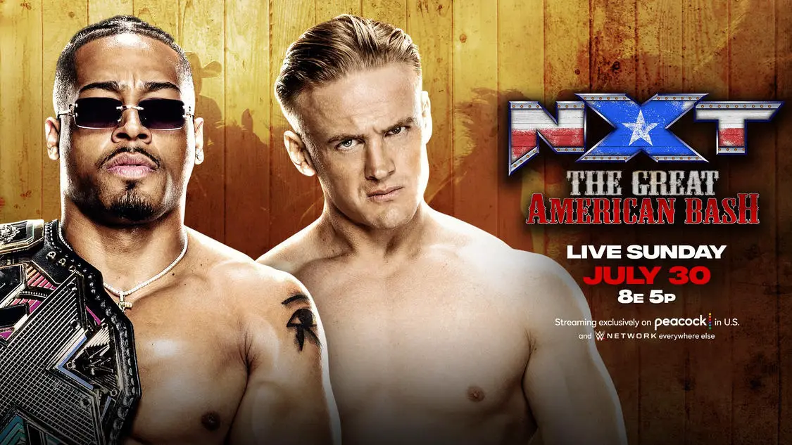 NXT Great American Bash 2023 card, start time, how to watch