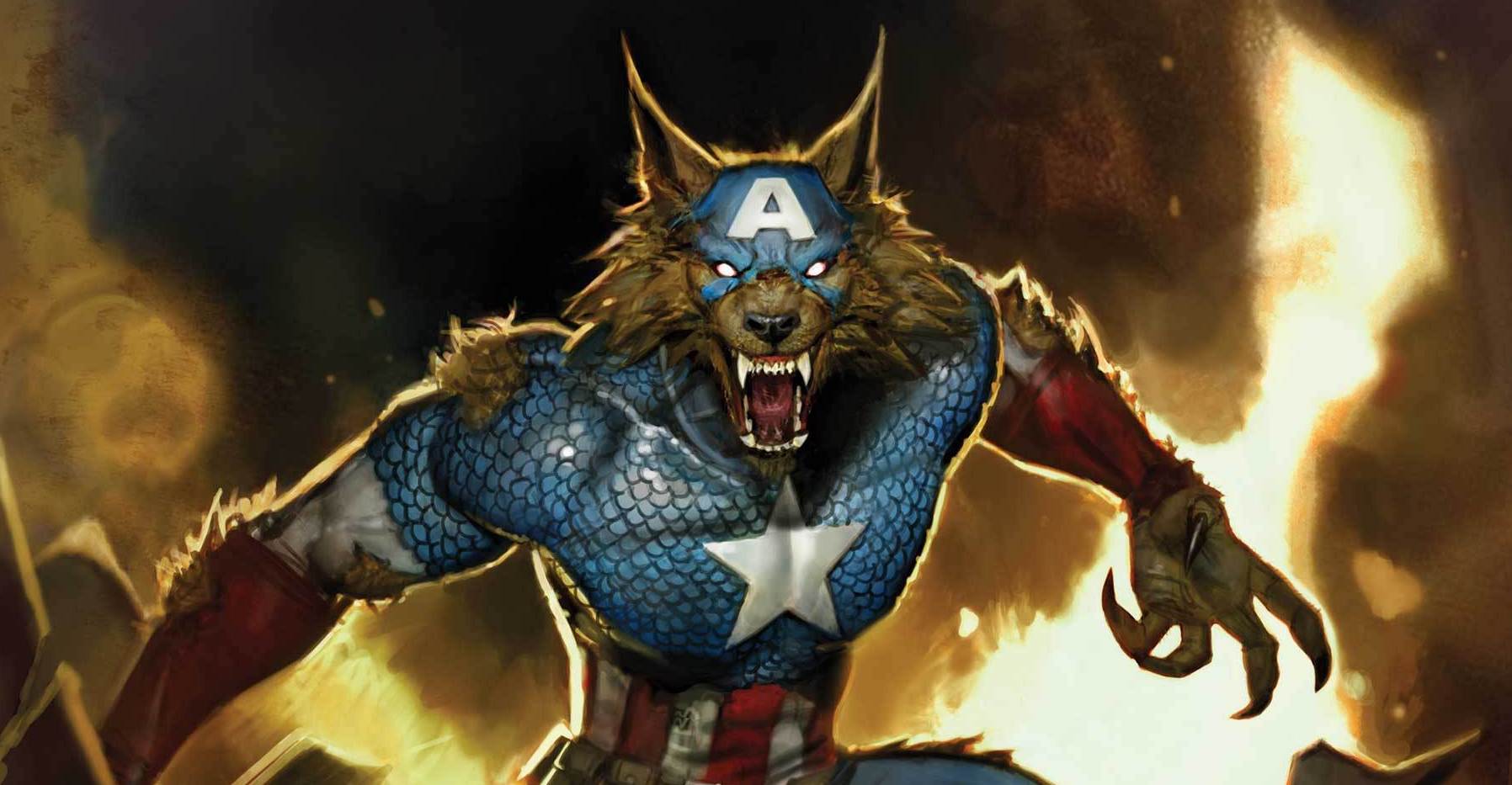 Werewolf Captain America returns in 'Capwolf & the Howling Commandos' #1