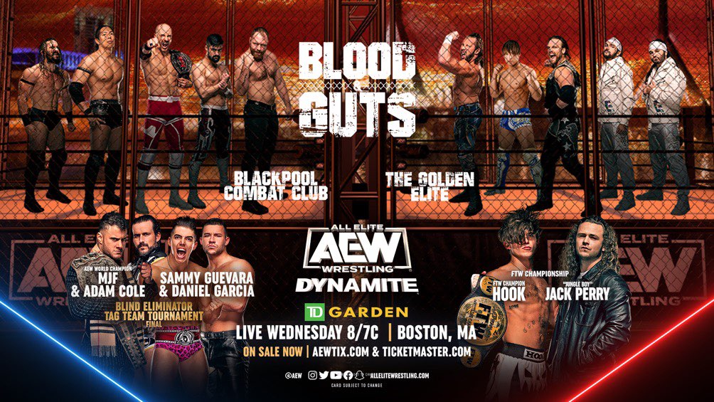 AEW Dynamite Blood & Guts preview, full card: July 19, 2023