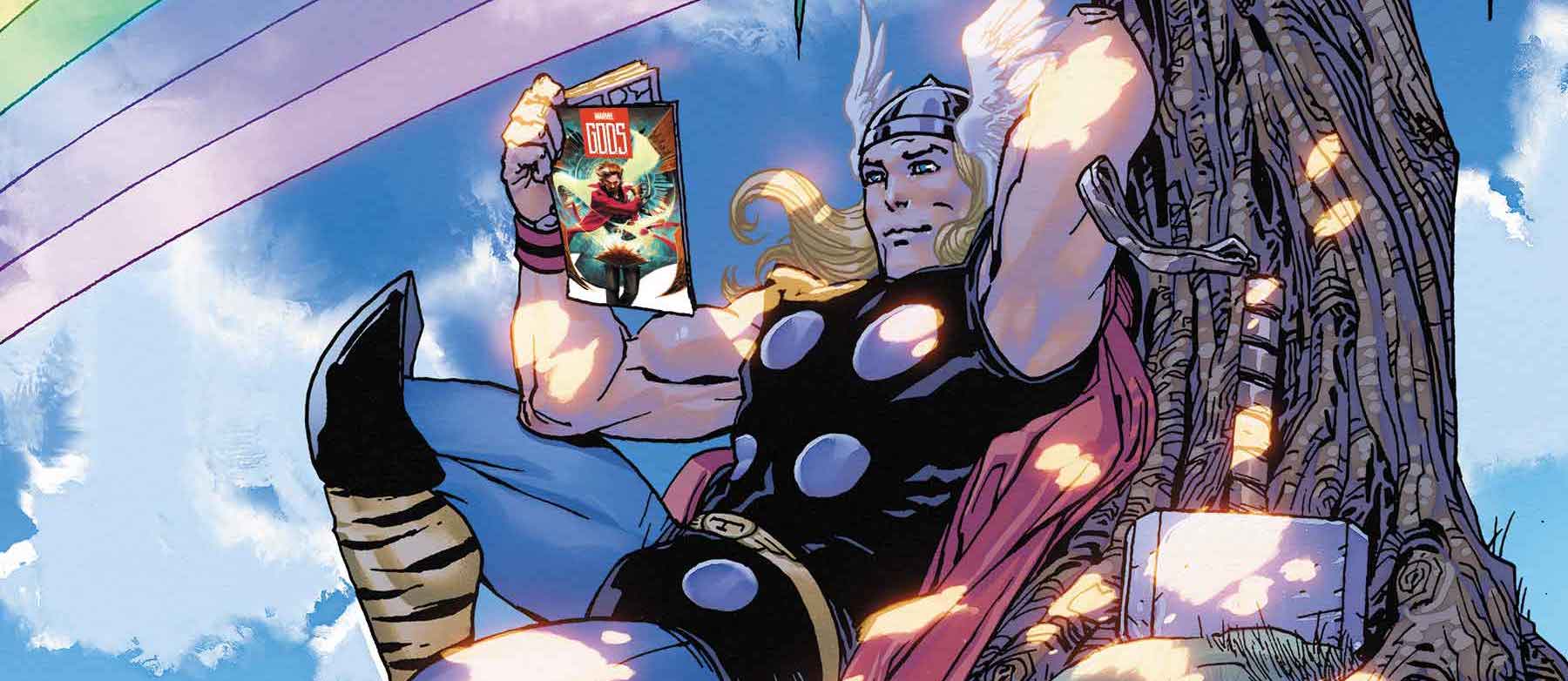 New Marvel variant cover program showcases heroes reading top comics
