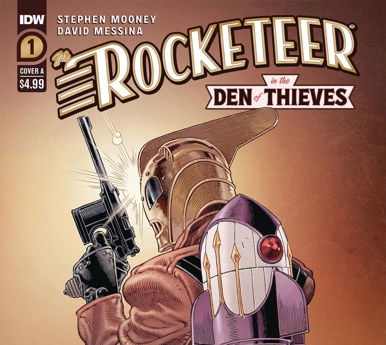 'The Rocketeer: In the Den of Thieves' #1 review: Paradise Found