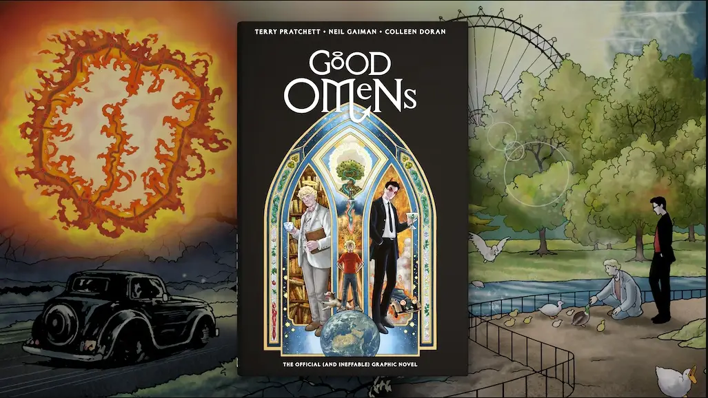 'Good Omens' spreads its wings into an all-new graphic novel adaptation