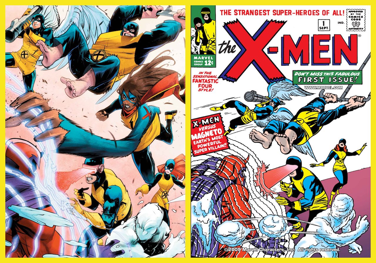 New 'Ms. Marvel: The New Mutant’ cover homages 'Uncanny X-Men' #1