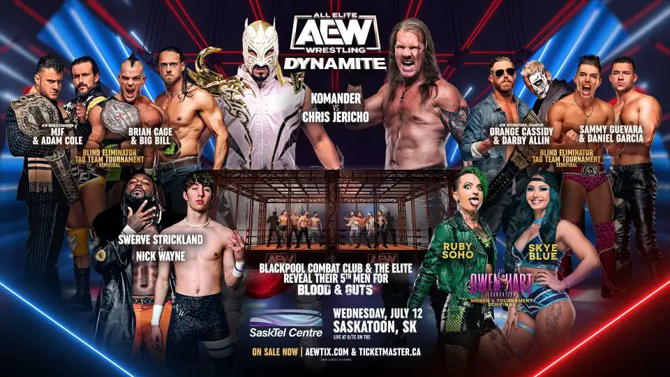 AEW Dynamite preview, full card: July 12, 2023