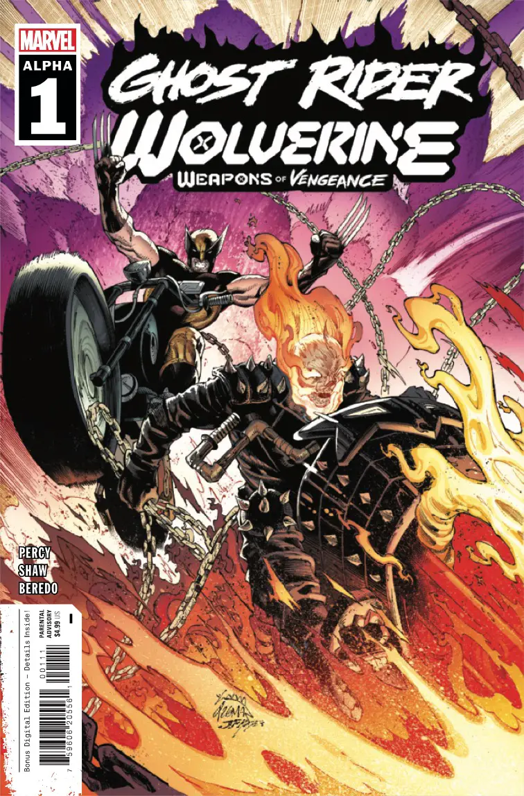 Marvel Preview: Ghost Rider/Wolverine: Weapons of Vengeance - Alpha #1