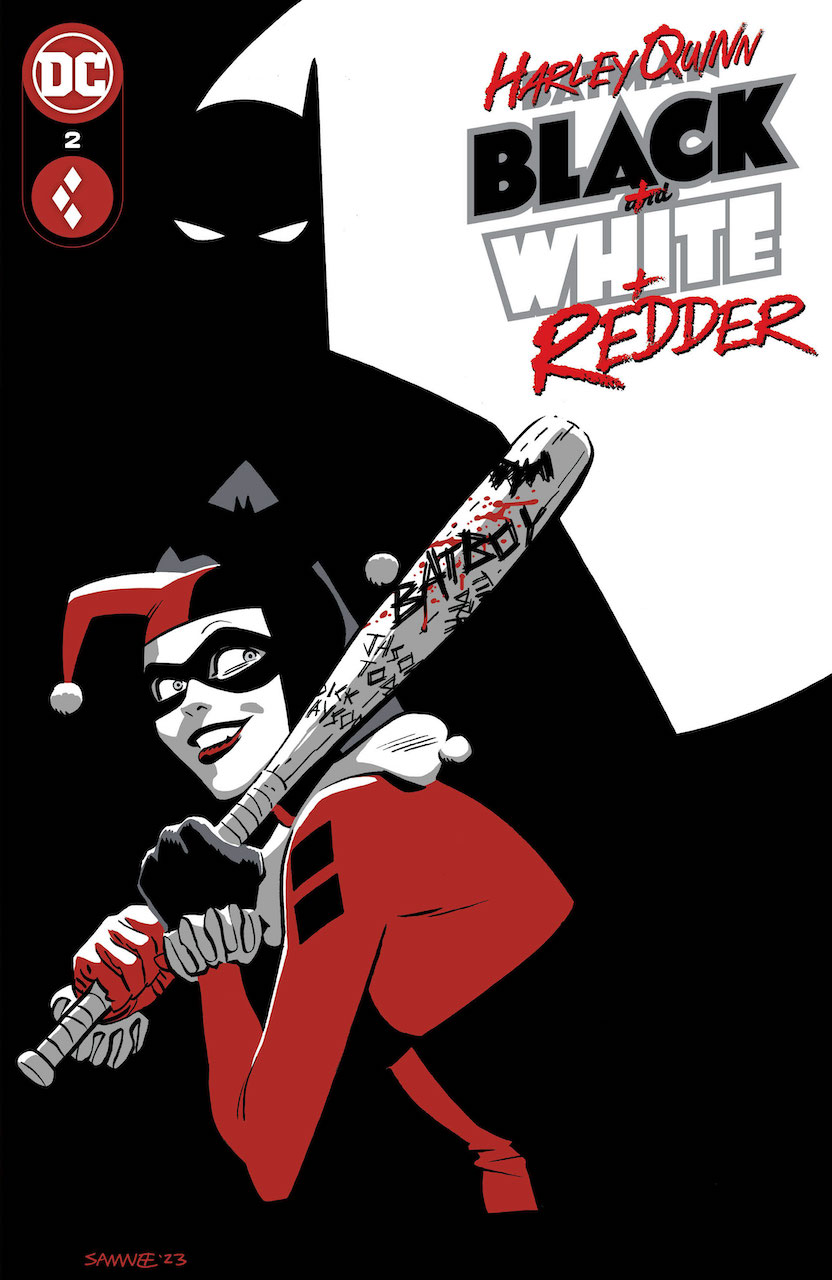 DC Preview: Harley Quinn: Black + White + Redder #2