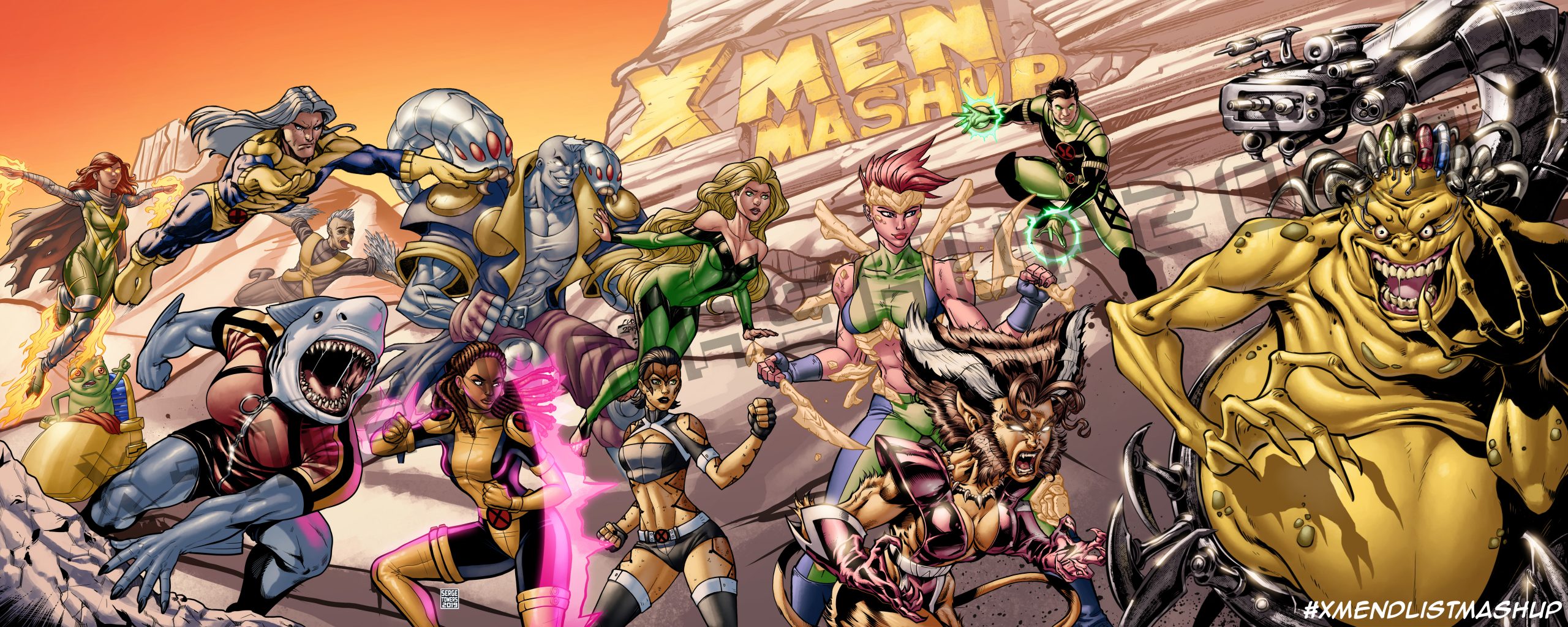 D-list X-Men get centerfold treatment in 'X-Men' #1 homage