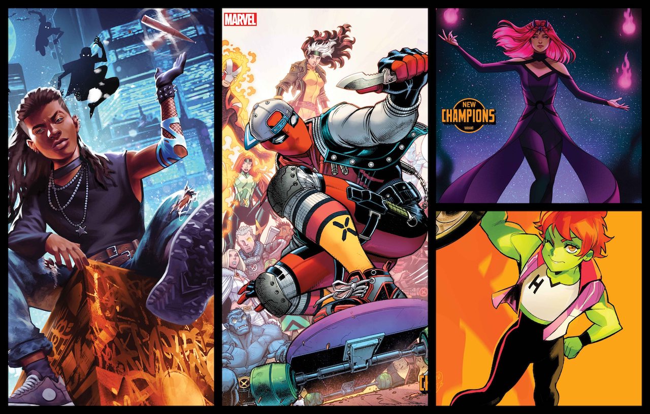 Marvel adds more 'New Champions' variant covers for October 2023