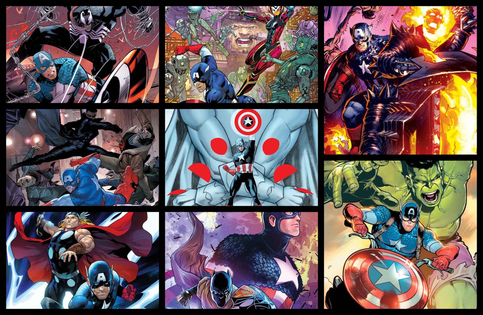 Marvel's Stormbreakers take on 'Captain America' in September 2023 covers