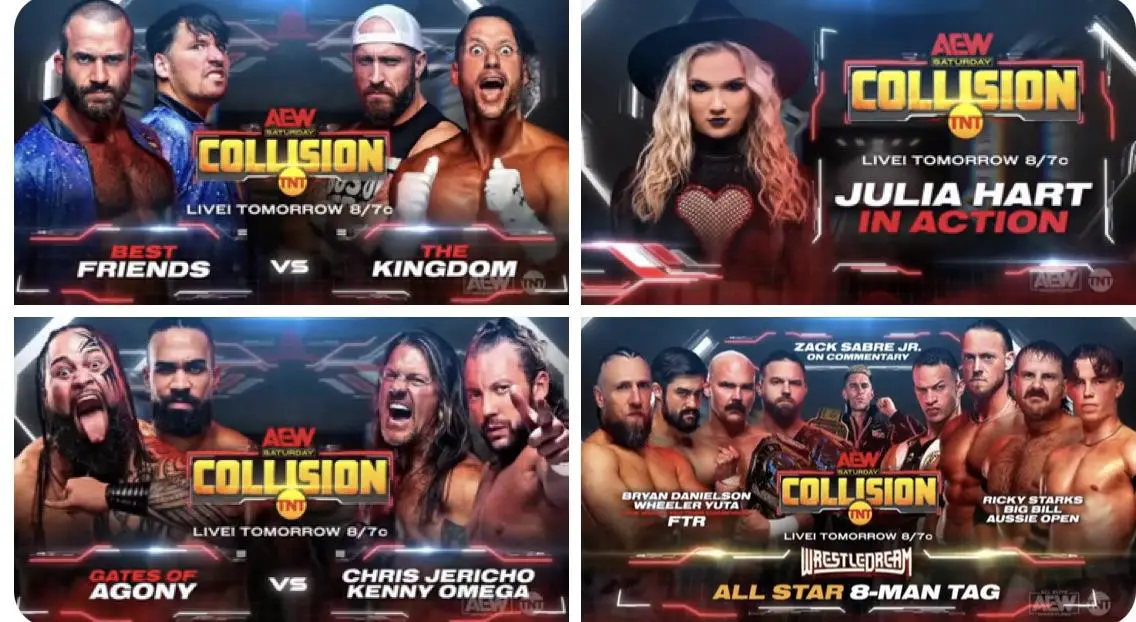 AEW Collision preview, full card: September 30, 2023