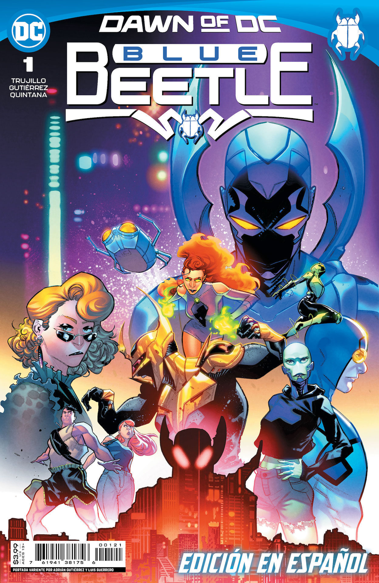 DC Preview: Blue Beetle #1 (Spanish)