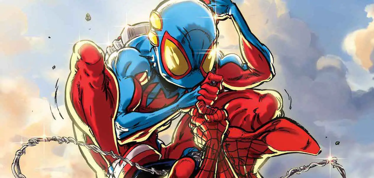 Kaare Andrews turns Spider-Man upside down in 'Spider-Boy' #1 cover