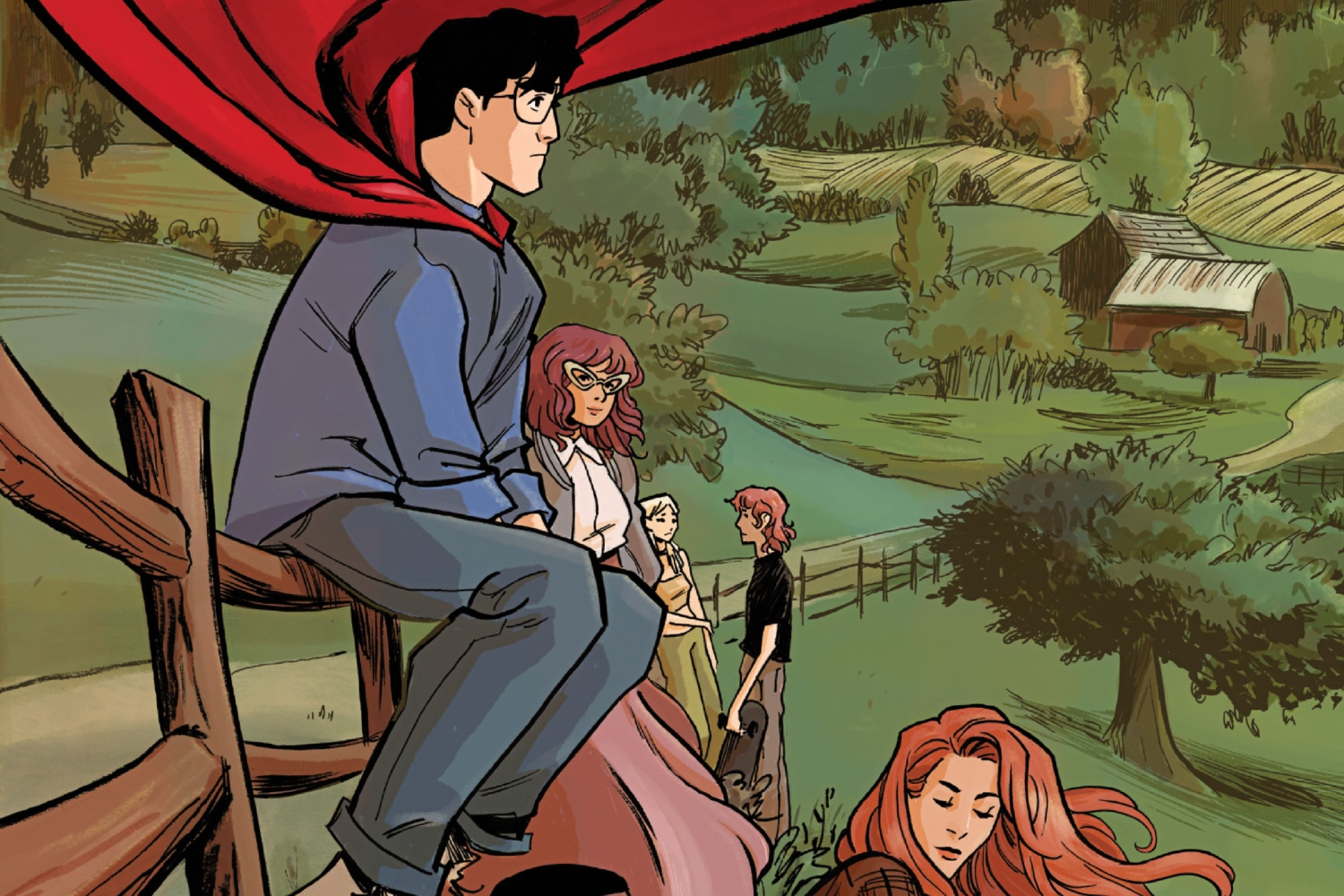 Sina Grace adds to "teenage genre grief canon" with 'Superman: The Harvests of Youth'