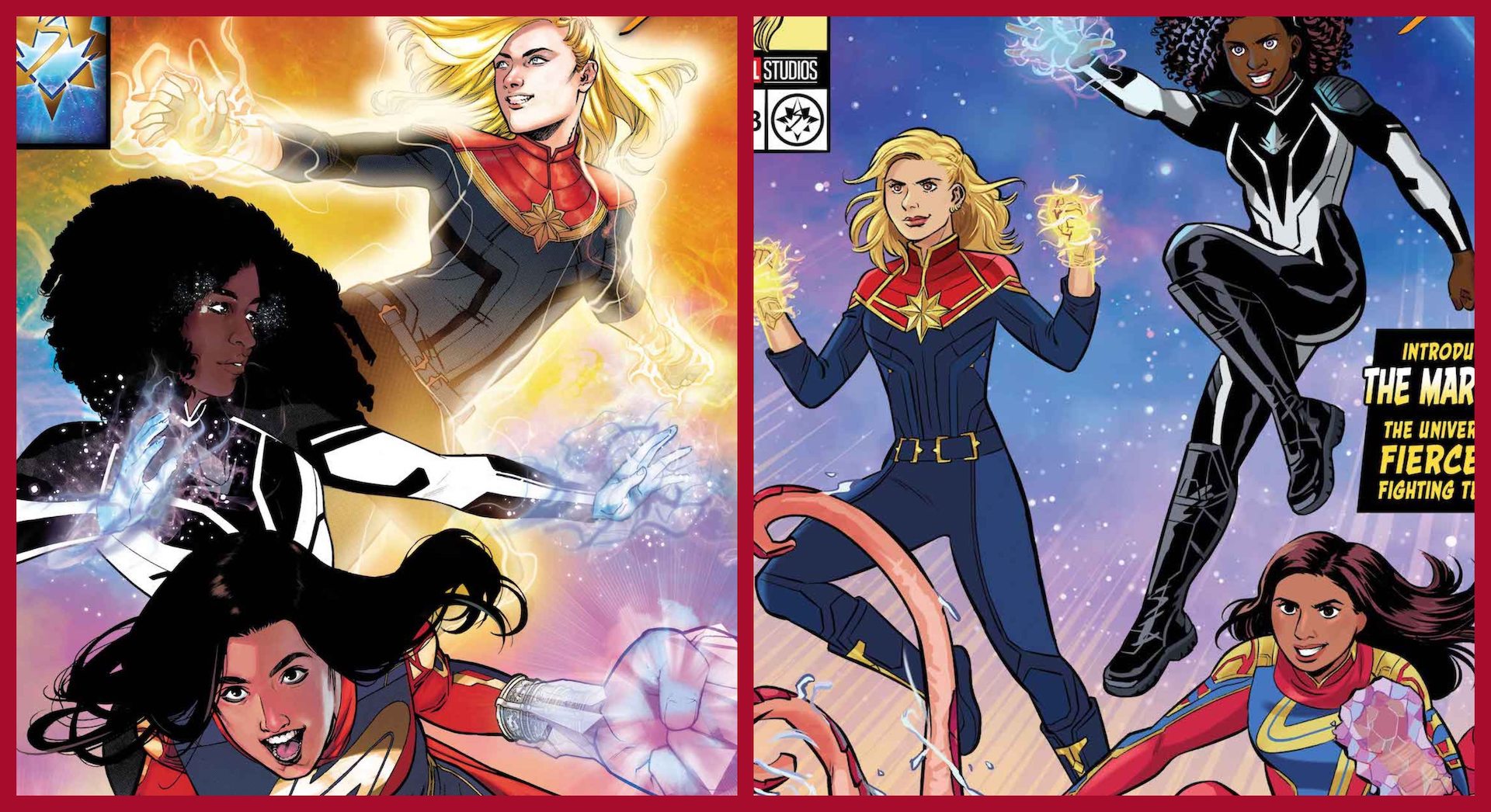 New MCU variant covers gracing 'Captain Marvel' titles in October and November 2023