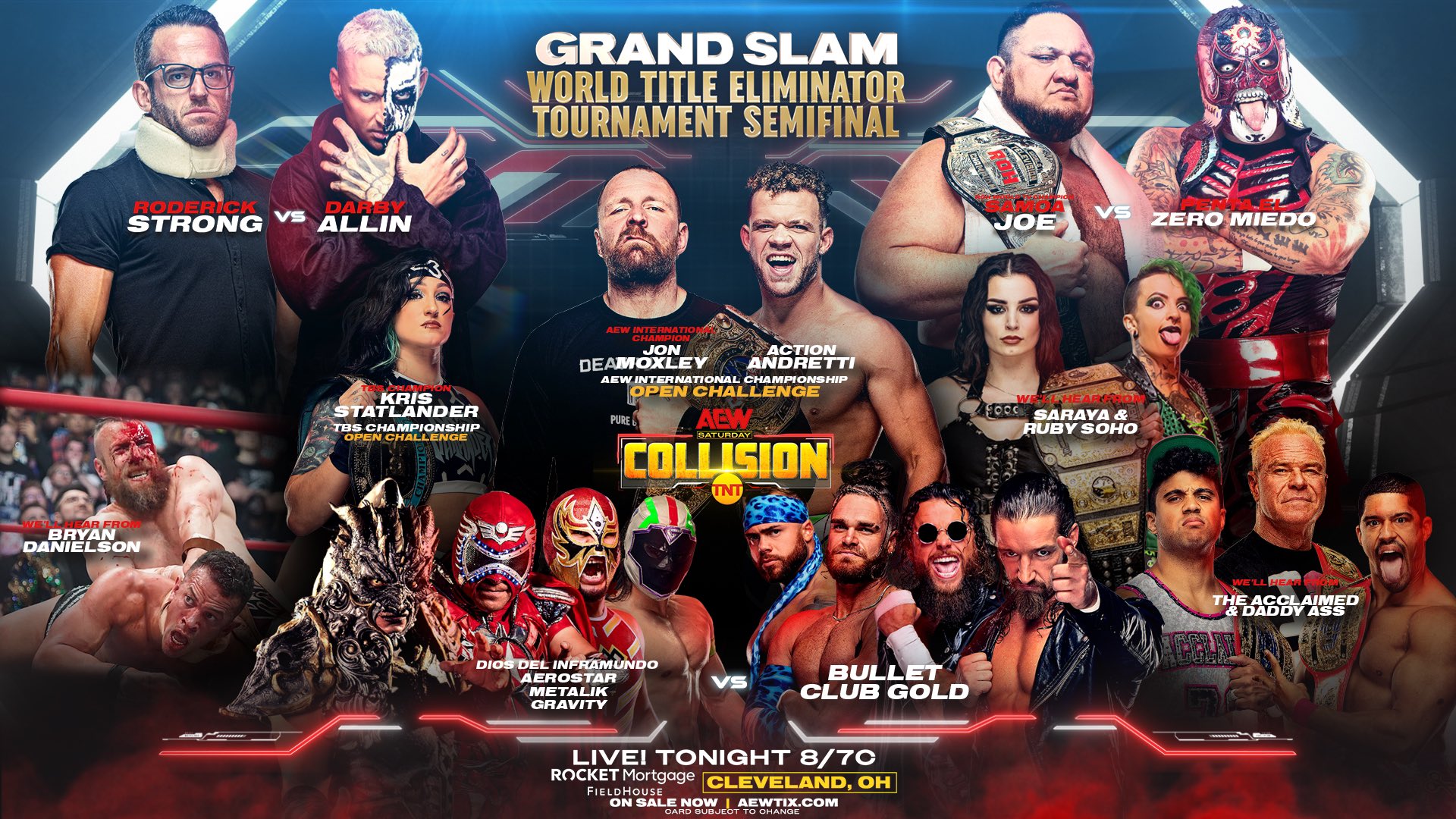 AEW Collision preview, full card: September 9, 2023