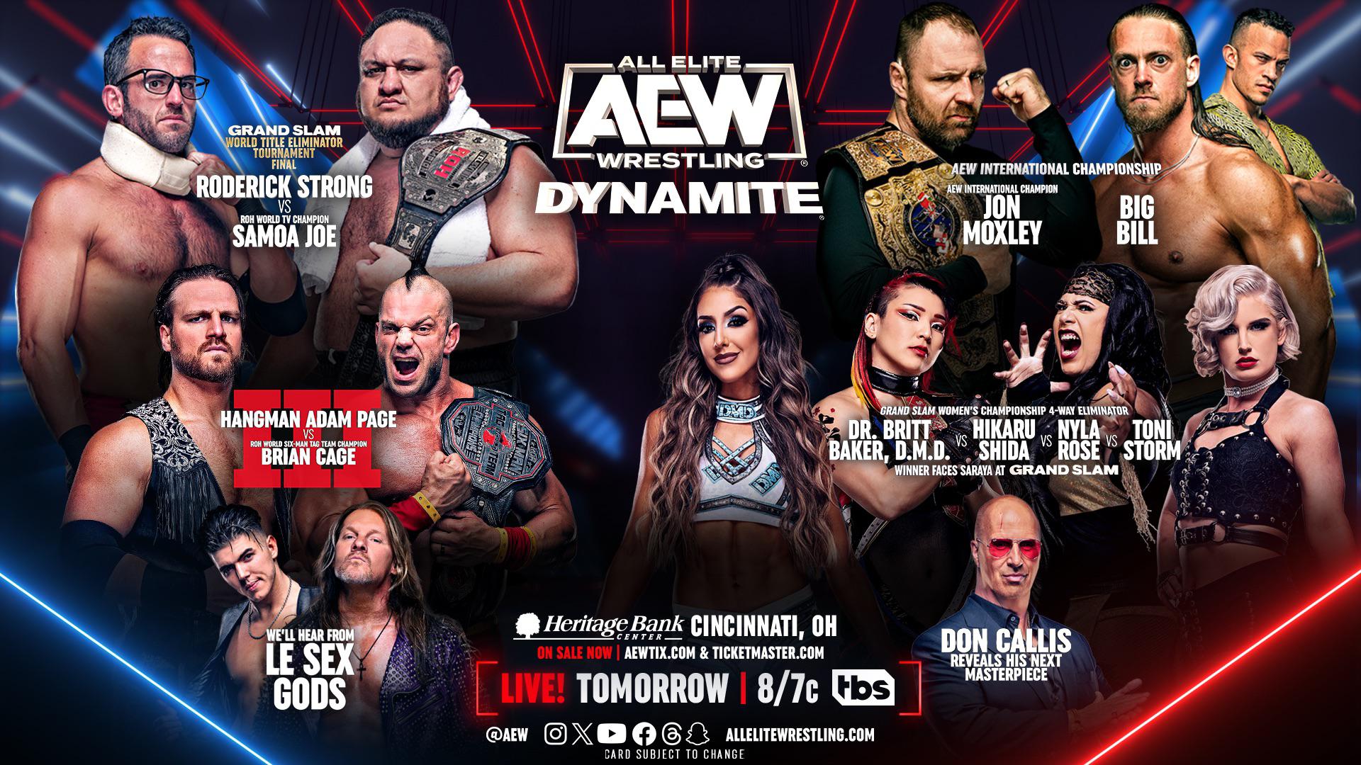 AEW Dynamite preview, full card: September 13, 2023