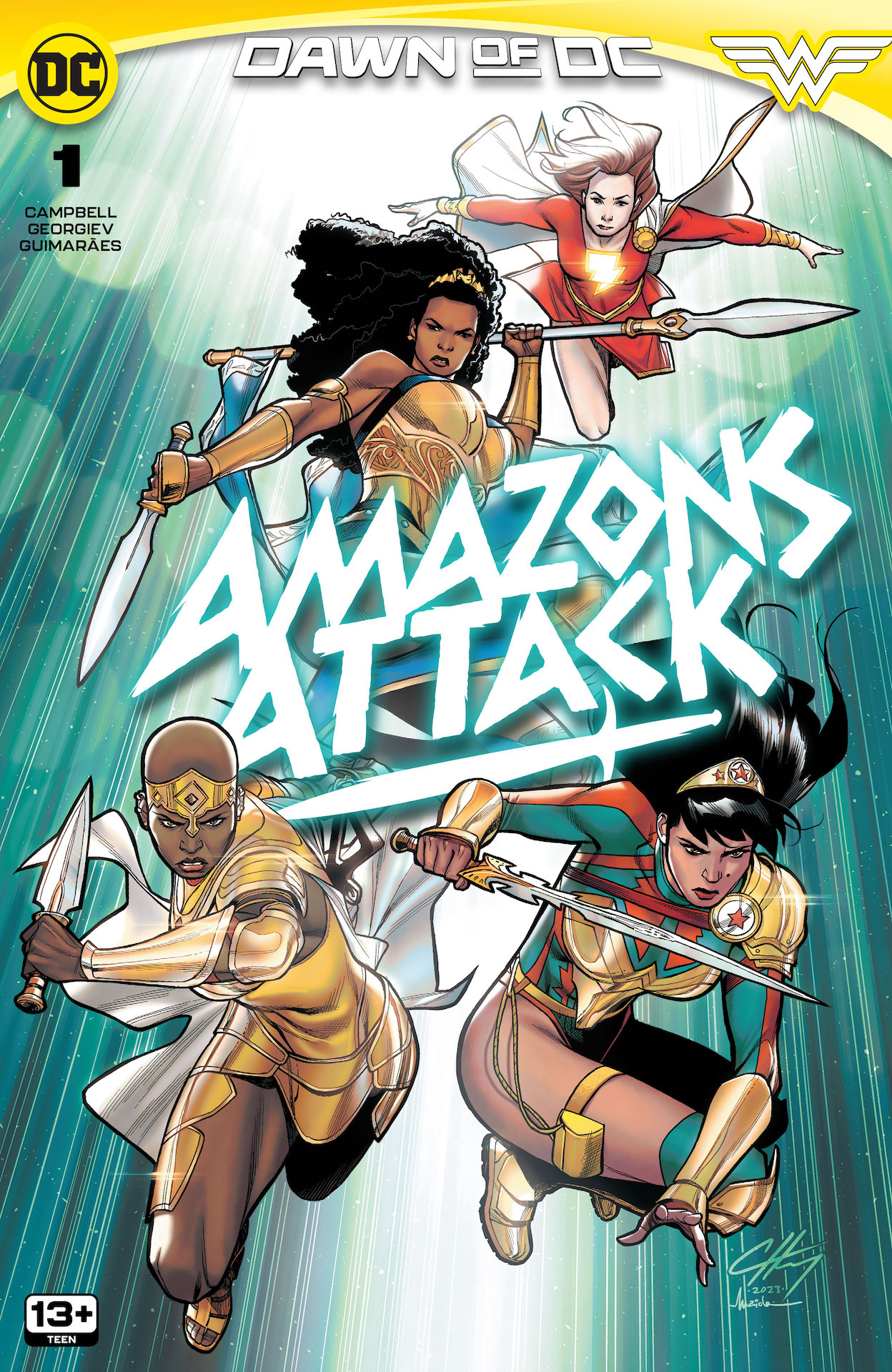 DC Preview: Amazons Attack #1