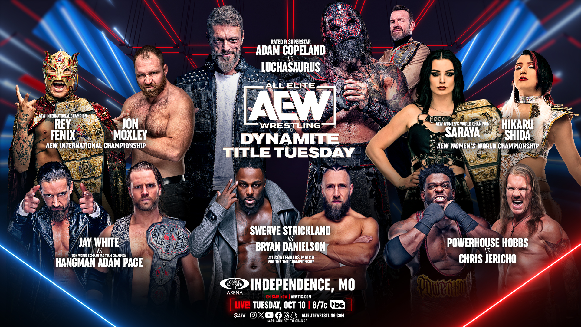 AEW Dynamite Title Tuesday preview, full card: October 10, 2023