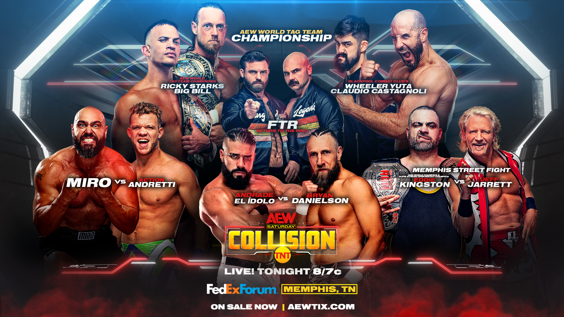 AEW Collision preview, full card: October 21, 2023