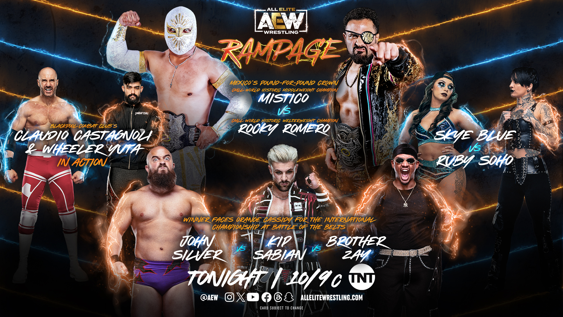 AEW Rampage preview, full card: October 20, 2023