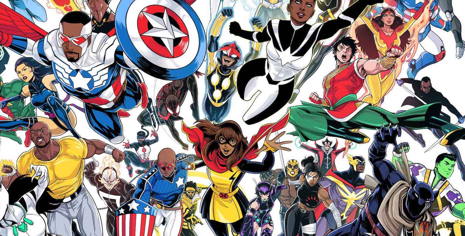 Get a closer look at 'Marvel's Voices: Avengers' #1