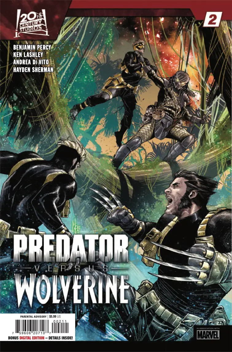 Marvel Preview: Predator vs. Wolverine #2
