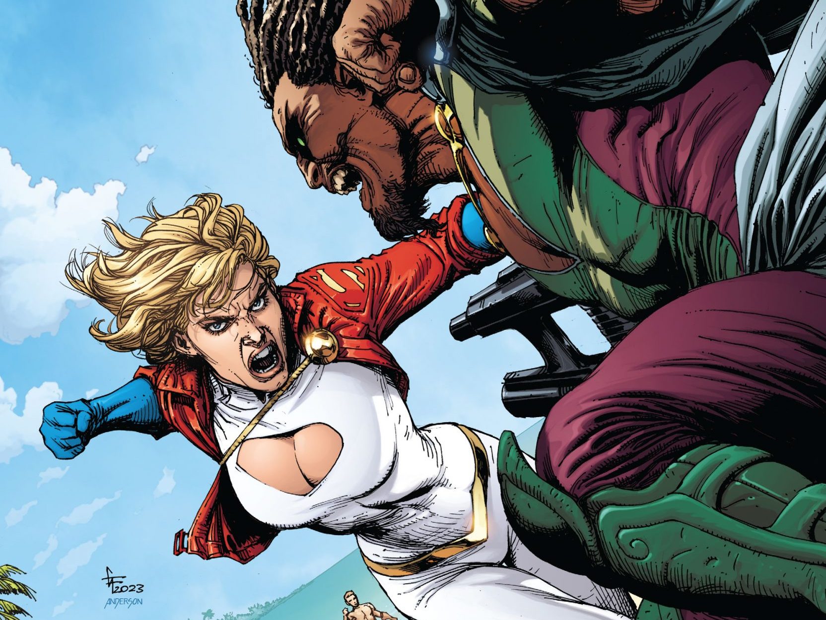 'Power Girl' #2 is sharp improvement over its debut