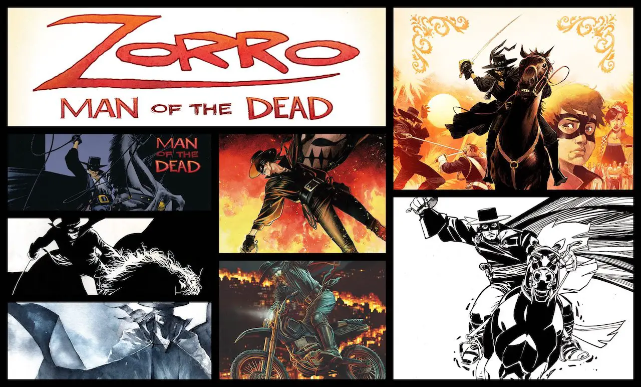Check out every ‘Zorro: Man of the Dead’ cover before the Kickstarter ends