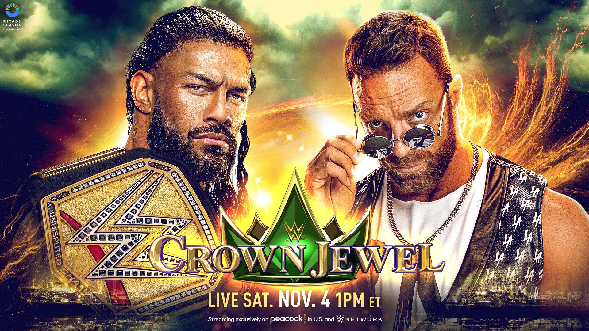 WWE Crown Jewel 2023 card, how to watch, predictions