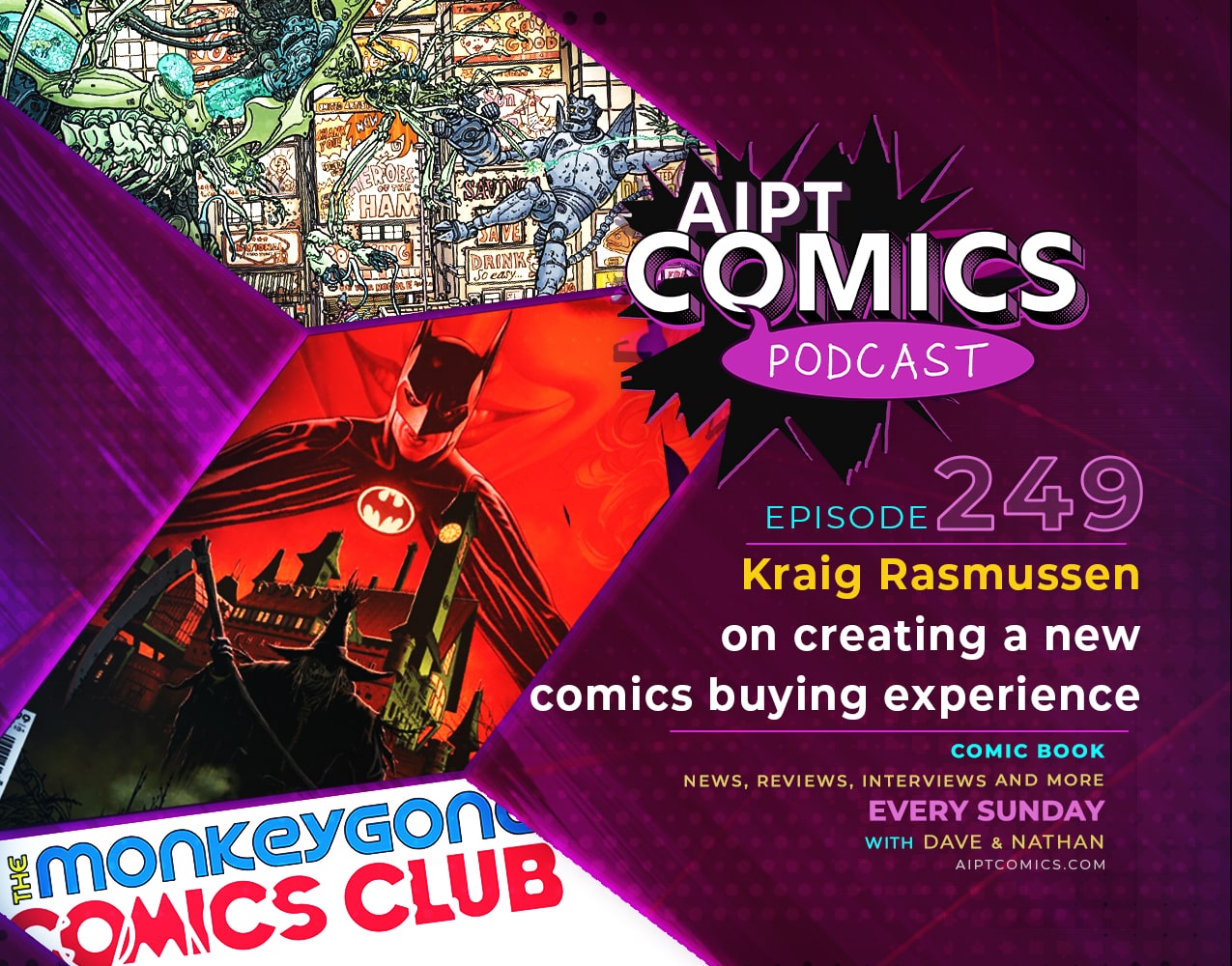 AIPT Comics Podcast Episode 249: Kraig Rasmussen on creating a new comics buying experience