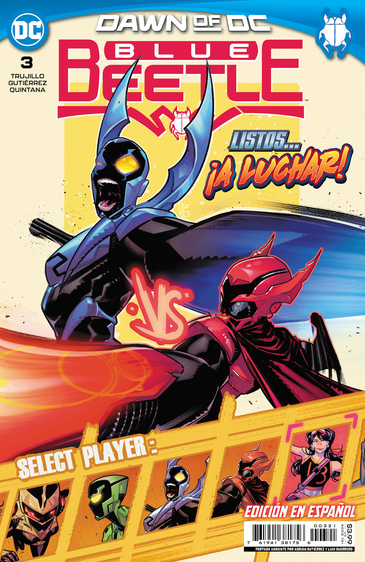 DC Preview: Blue Beetle #3 (Spanish)