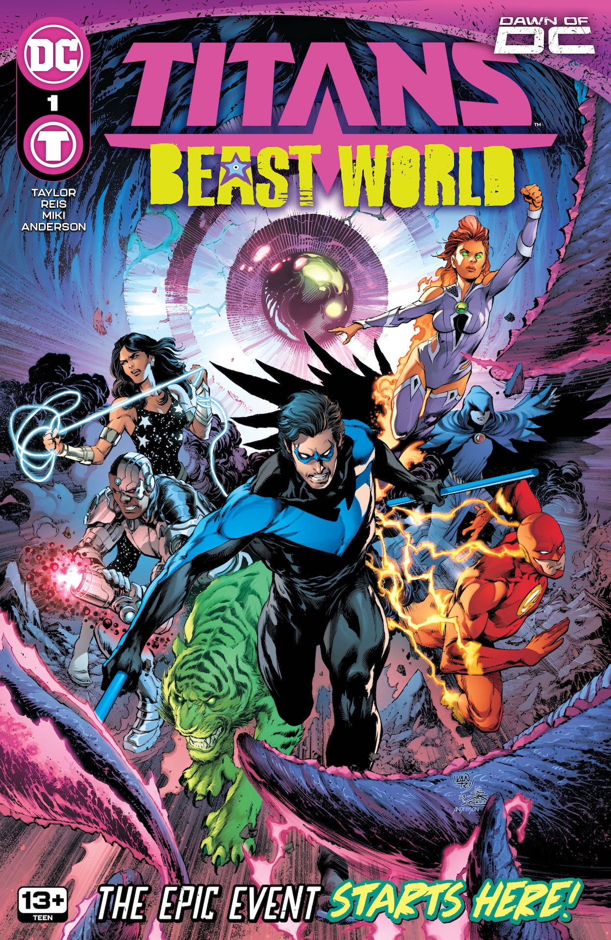 DC Preview: Titans: Beast World #1