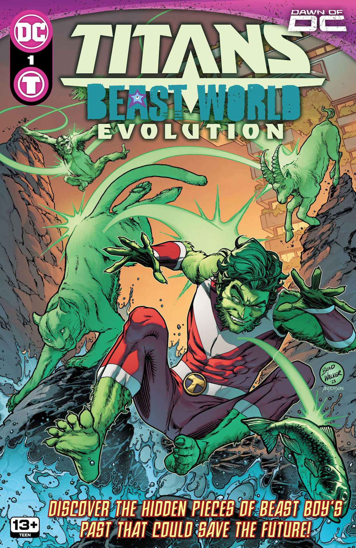 DC Preview: Titans: Beast World Evolution #1