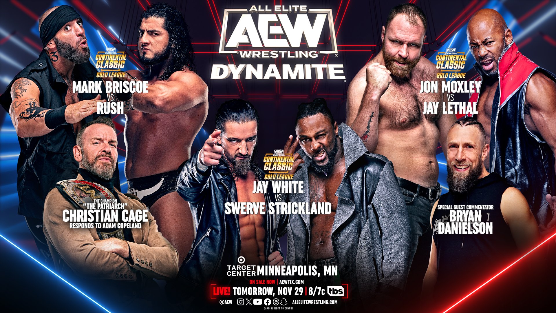 AEW Dynamite preview, full card: November 29, 2023