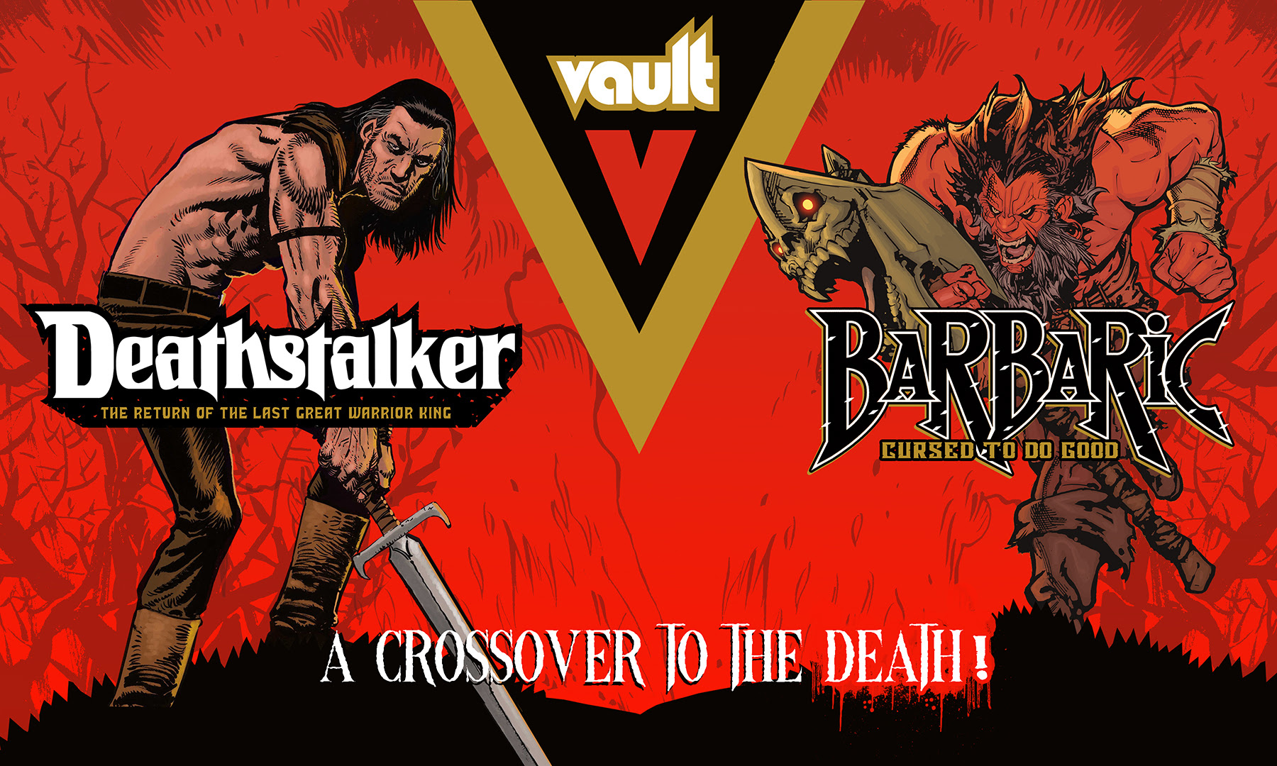 Vault adds 'Barbaric vs. Deathstalker' one-shot for 'Deathstalker' Kickstarter