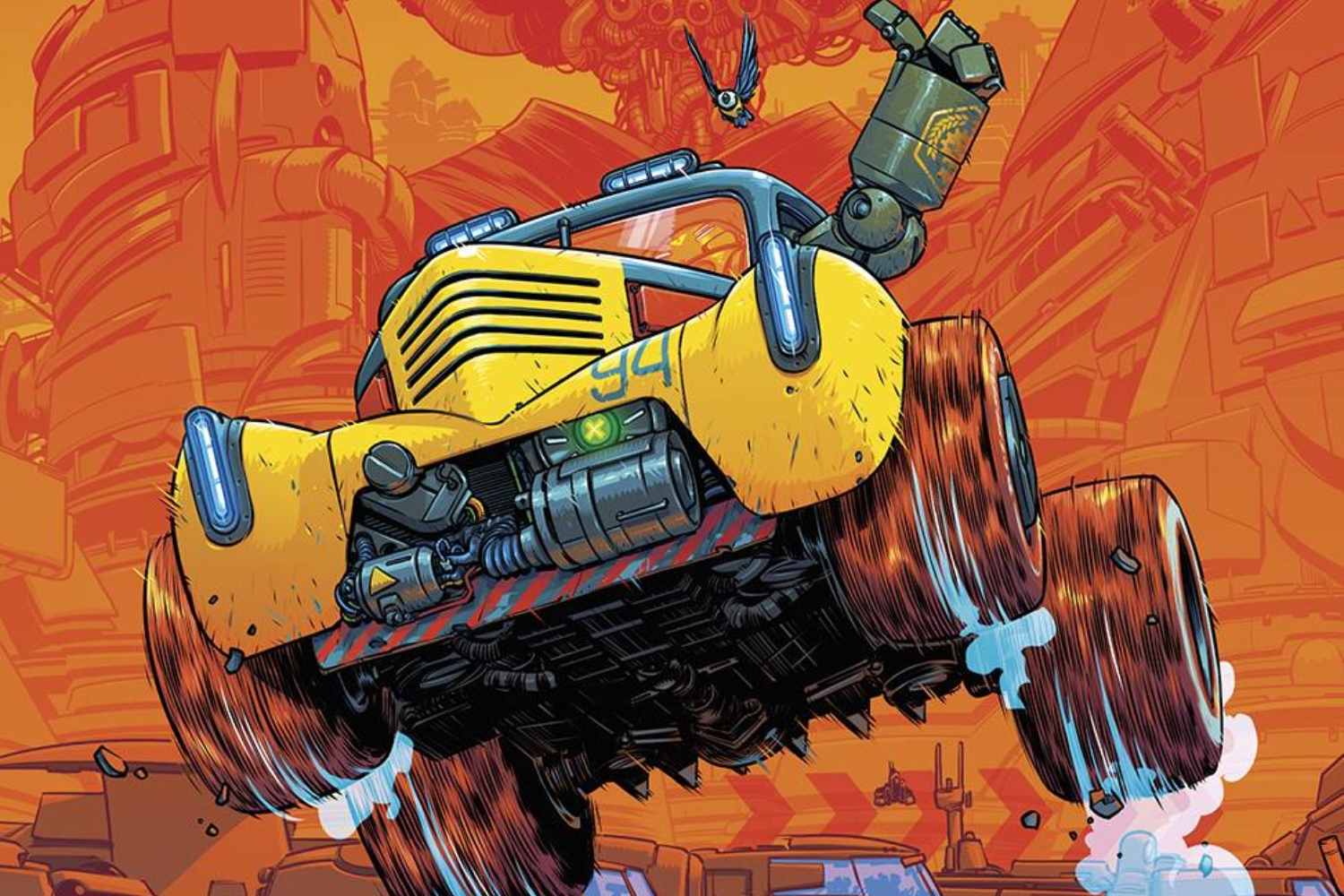 'Petrol Head' #1 takes the checkered flag for dystopian sci-fi