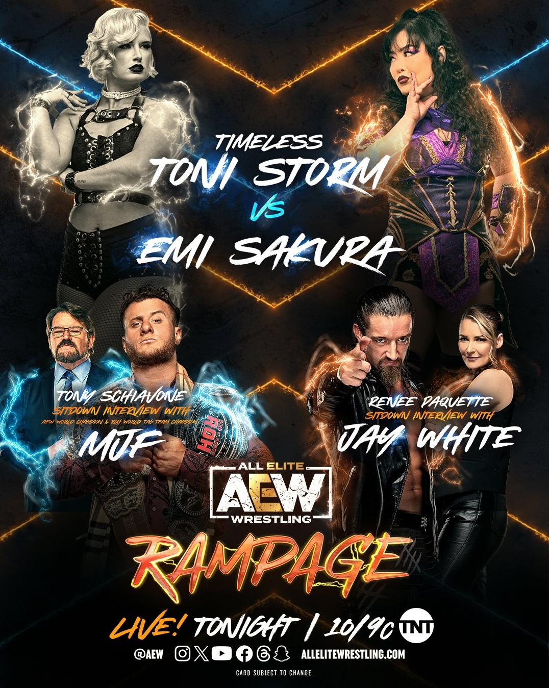 AEW Rampage preview, full card: November 17, 2023