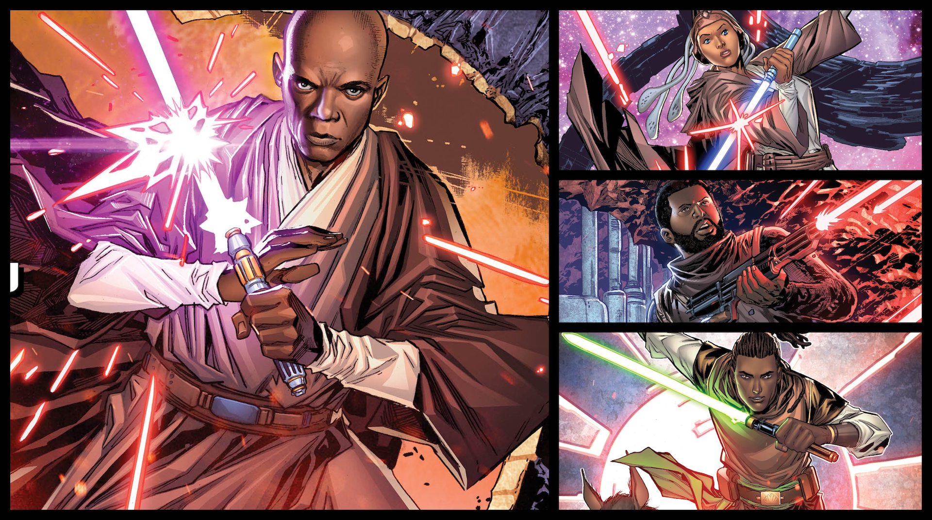 Marvel shows off Black History Month Star Wars variant covers for 2024