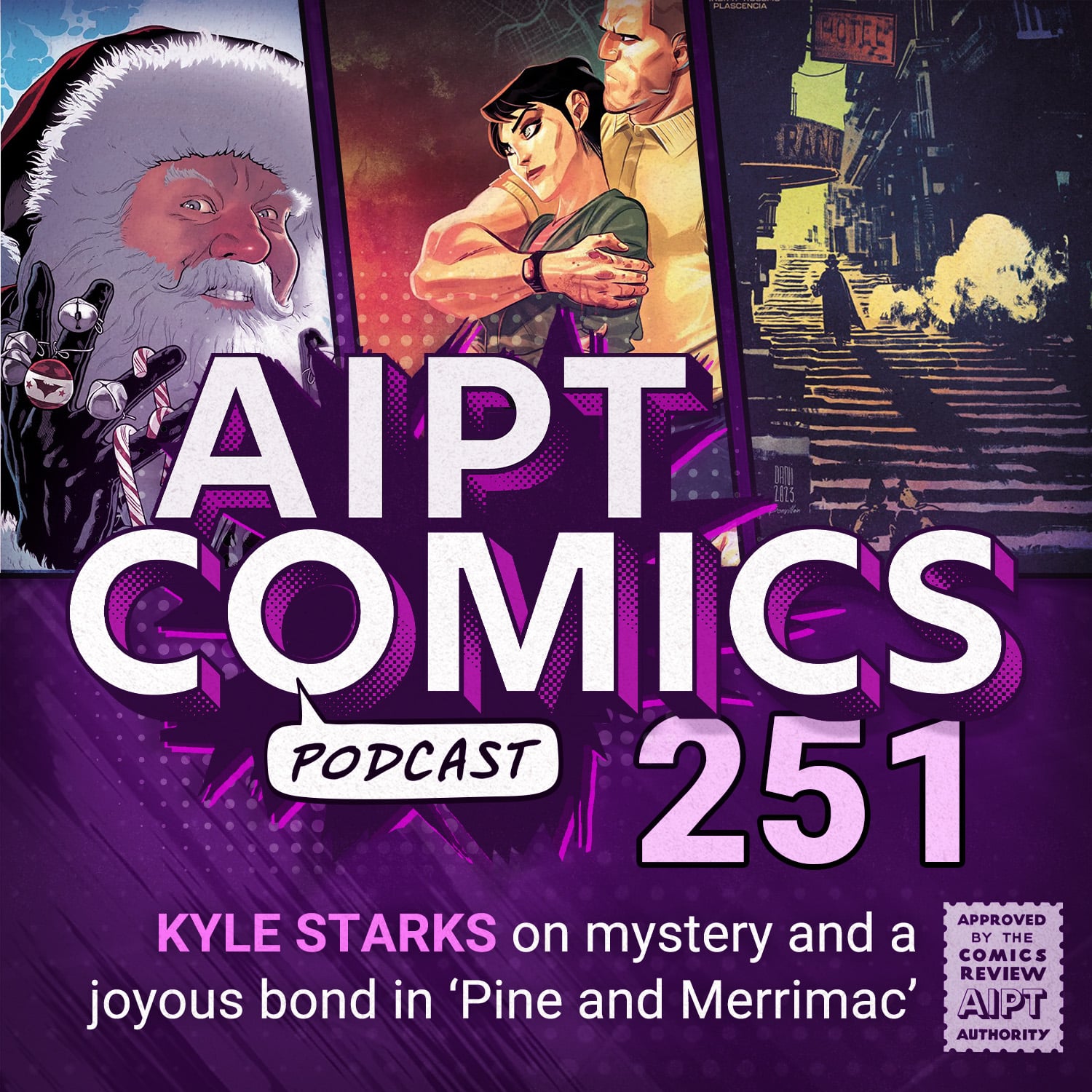 AIPT Comics Podcast Episode 251: Kyle Starks on mystery and a joyous bond in ‘Pine and Merrimac’